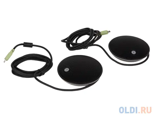 Микрофоны выносные проводные 2 шт. (989-000171) для logitech conferencecam group, фотография 1