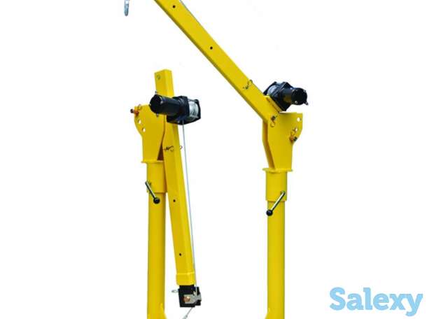 HP1000 мини-кран с гидравлическим домкратом 12В, 24В, грузоподъёмность 500 кг., фотография 1