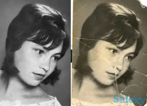 Реставрация, ретушь и колоризация фото, фотография 1