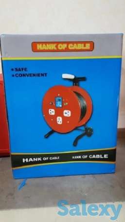 Удлинитель электрический на катушке, фотография 1
