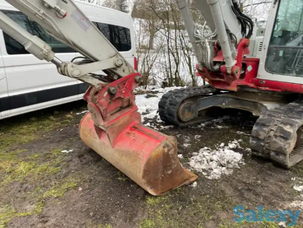 Гидравлический гусеничный экскаватор TAKEUCHI TB2150 с резиновыми цепями, фотография 2