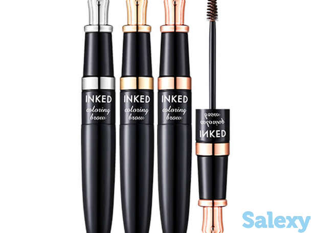 Тушь для бровей tony moly inked coloring brow, цвет #1 light brown | светло-коричневый, фотография 1