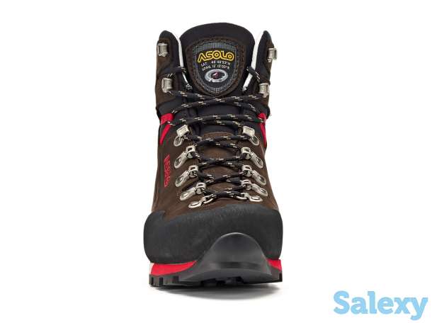 Треккинговые ботинки asolo superior gv dark brown/red, фотография 5