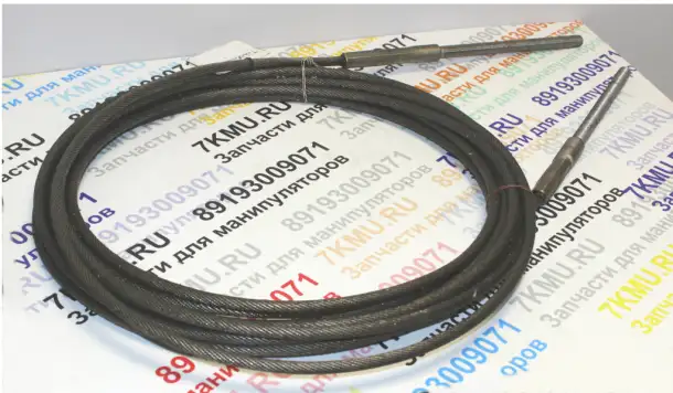 Трос задвижения стрелы КМУ Tadano Z304, фотография 1