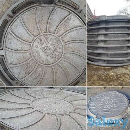 Люк чугунный, фотография 1