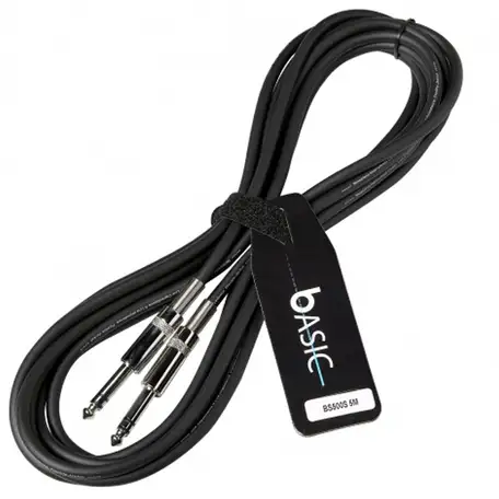 Кабель jack-jack 1 м bespeco basic bs100s, фотография 1