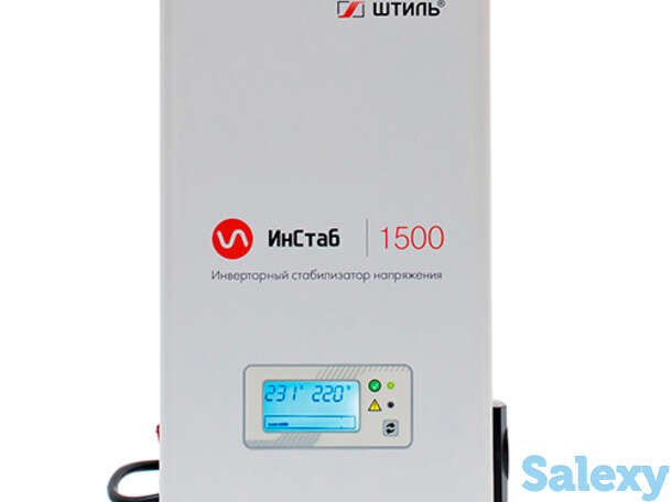 Однофазный стабилизатор напряжения штиль инстаб is  1500 (uвых.230в), фотография 1