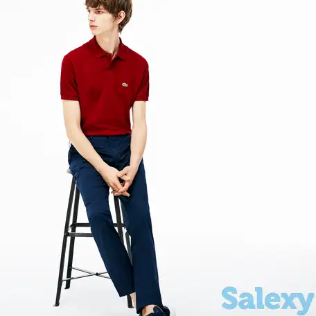 Мужское поло lacoste l1212 classic fit, фотография 1