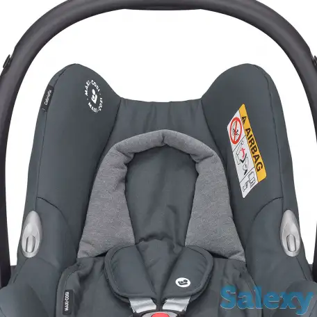 Maxi-Cosi Автомобильное кресло для детей 0-13 кг CabrioFix ESSENTIAL GRAPHITE серый 2шт/кор, фотография 6