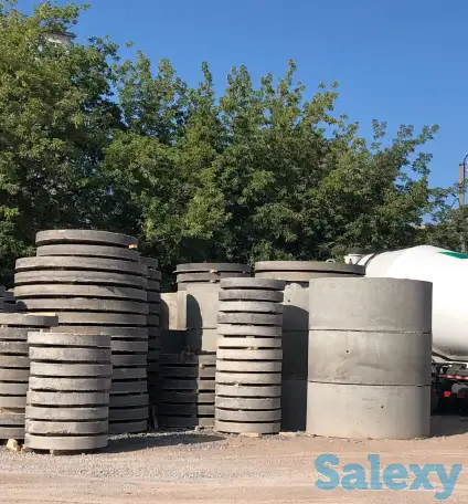 ЖБИ: перемычки, кольца, лотки, крышки, лестничные ступени, фотография 1