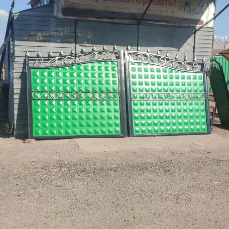 Изготовление распашных и откатных ворот, фотография 4