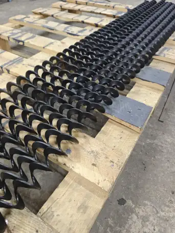 Спираль шнека 45x45x20-1500 мм, фотография 3