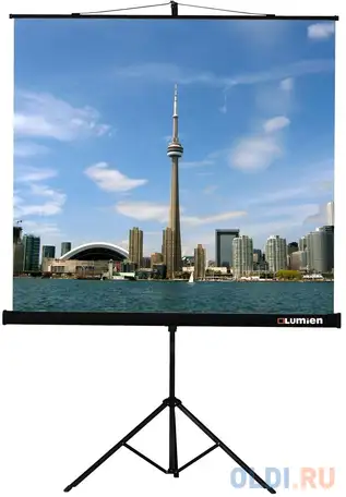 Экран переносной на штативе lumien lev-100111 203 x 153 см, фотография 1