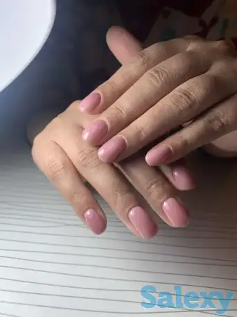 Маникюр(все вкл 3000тг), наращивание ногтей 4500тг, фотография 6