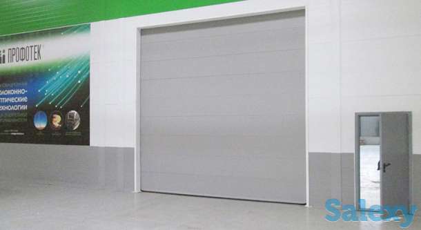 Секционные противопожарные ворота 3000 х 2500, фотография 1