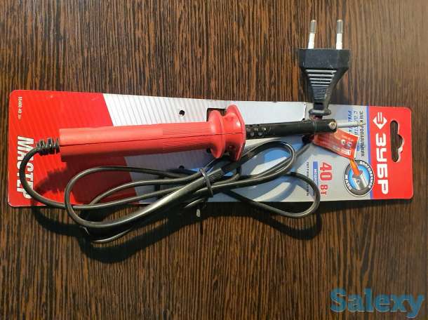 Паяльник 40 Ватт и 30 Ватт Светозар и Зубр электропаяльники Россия, фотография 3