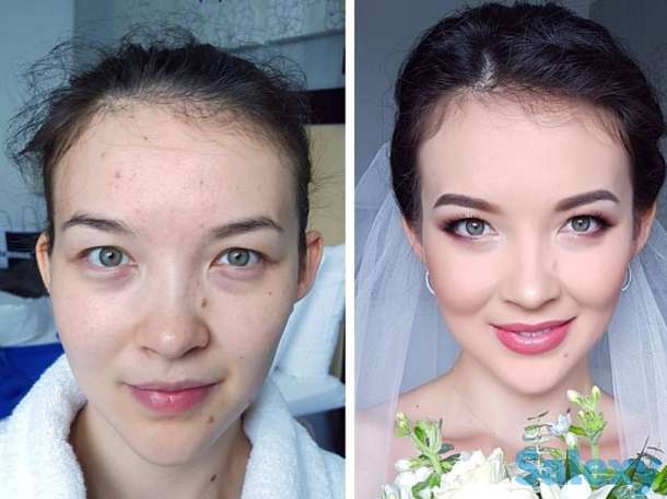 свадебный макияж с выездом в Алматы, фотография 1