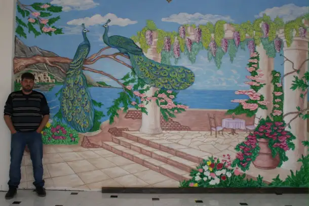 Художественное оформление помещений, барельефы,рельефные панно,объёмные картины, скульптура,роспись стен., фотография 7