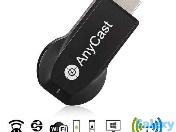Продам беспроводной HDMI - Wi-Fi адаптер для передачи картинки на большой экран, Модель AnyCast M9 Plus, фотография 1
