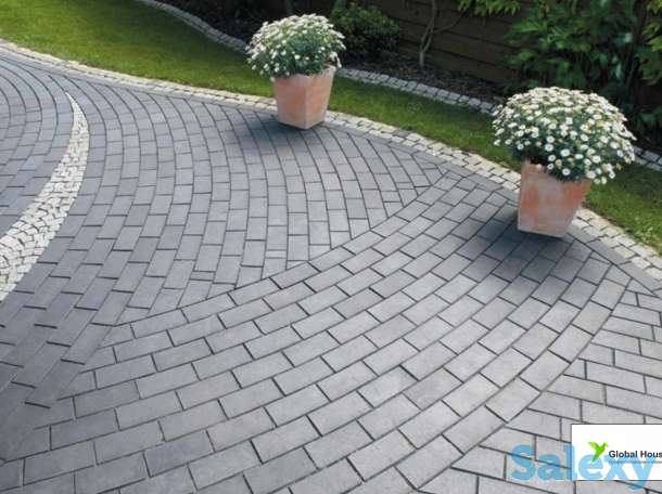 Укладка брусчатки, фотография 1