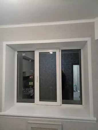 Пластиковые окна, балконы под ключ, витражи, двери, откосы, подоконники, фотография 5