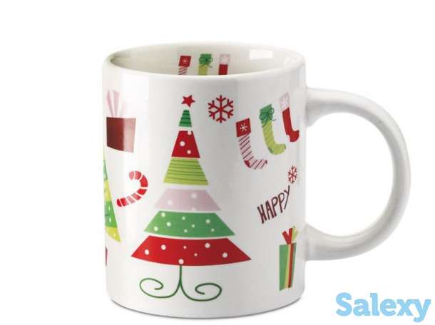 Яркие кружки с печатью. Принт на кружках с новогодней тематикой., фотография 1