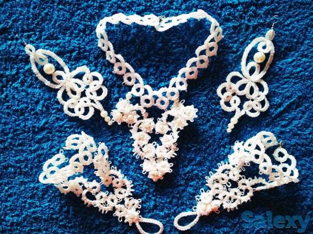 Кружевные украшения - фриволите., фотография 1