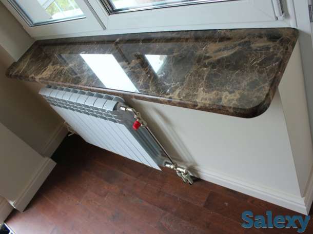 Подоконник из мрамора, гранита. Замер Бесплатно!, фотография 1