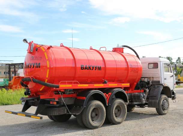 Продаю Вакуумную автоцистерну МВ-10 на базе шасси КАМАЗ 43118, фотография 3