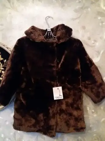 Продам детскую цигейковую Шубку на 7-8 лет, фотография 1