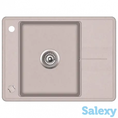 Мойка кухонная гранитная Смеситель, фотография 1