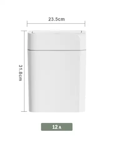 Сенсорное мусорное ведро 12 литров, фотография 6