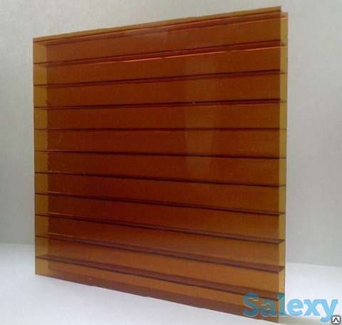 Сотовый поликарбонат разных цветов и разной толщины, фотография 2