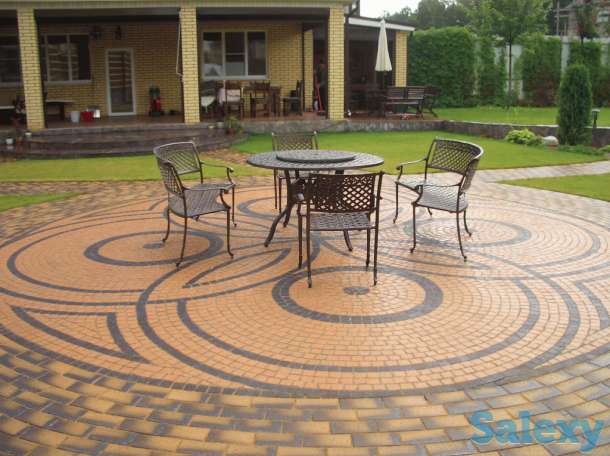 Брусчатка (тротуарная плитка), более 100 видов, фотография 5