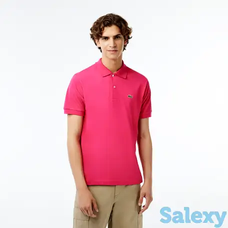 Мужское поло lacoste l1212 classic fit, фотография 1