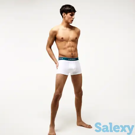 Мужское нижнее бельё lacoste (3 шт.), фотография 1