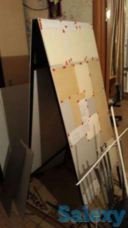 Рекламный стенд-штендер вухсторонний.5 000 тг.Пишите на Whatsapp, фотография 1