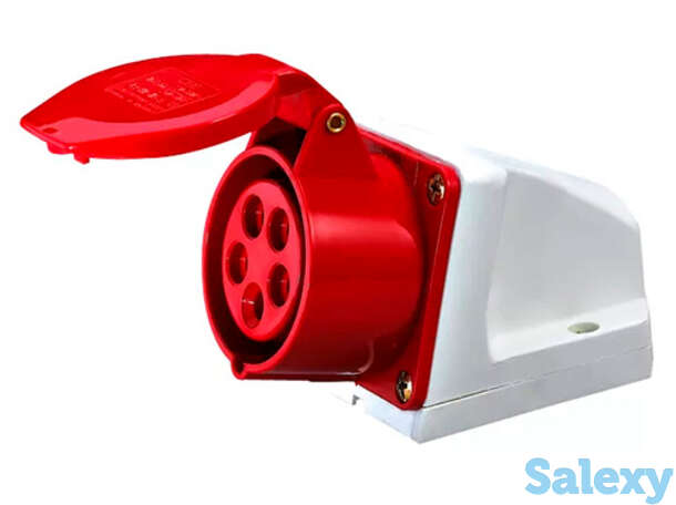 Розетка силовая ТS-125 (3S-125) 32A 400V Энергия, 6 шт, фотография 1