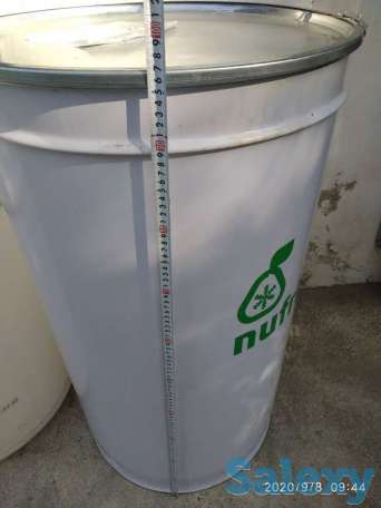 Бочка металлическая 200 л. конусная 4 000 тг., фотография 1