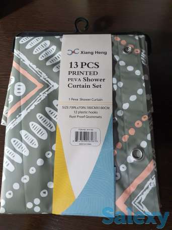 Абстрактные Стильные Шторки для душа и ванны, фотография 4