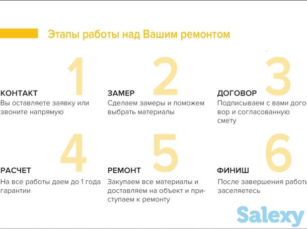 Ремонт квартир, отделка офисов, помещений под ключ, фотография 1