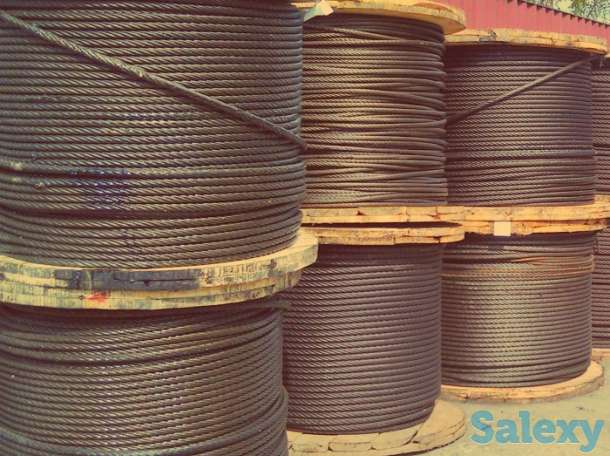 Канат стальной 10.5 - 16 мм ГОСТ 7669-80 оцинкованный смазка, фотография 1