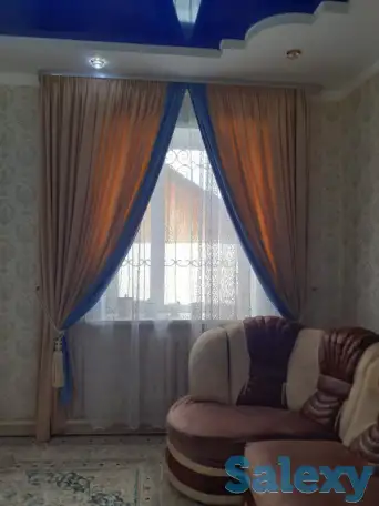 Шикарные шторы для гостиной, фотография 3