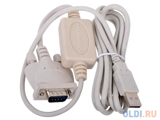 Переходник gembird uas111 (usb to com), фотография 1