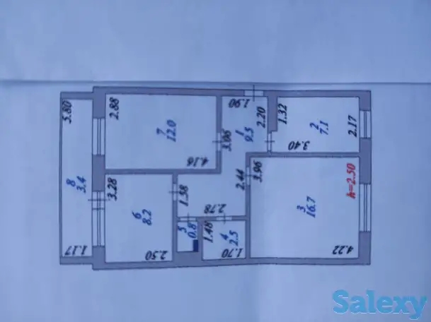 Продам 3-х комнатную квартиру, фотография 8