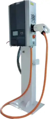 СКОРОСТНАЯ КОММЕРЧЕСКАЯ зарядная станция для БИЗНЕСА, с платёжной системой QR, на год и с разъёмом GBt, фотография 1