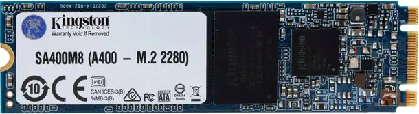 Твердотельный накопитель ssd m.2 120 gb kingston sa400m8/120g read 500mb/s write, фотография 1