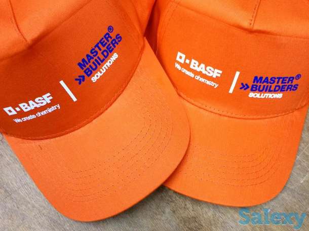 Брендирование бейсболок. Нанесение на бейсболки любых логотипов и надписей., фотография 1
