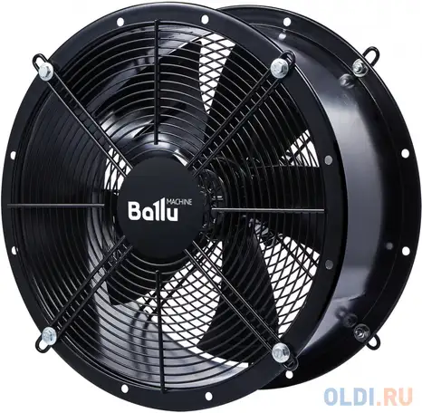 Вентилятор настенный ballu bds-2-s 240 вт черный, фотография 1