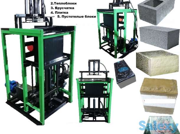 Мини станок для 3-4 х.сл. теплоблоков с облицовкой под мрамор, фотография 4